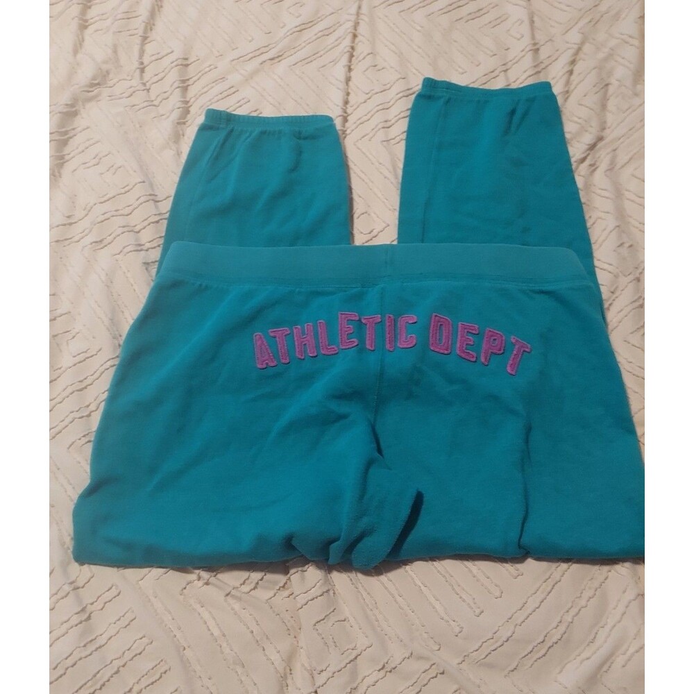 Vintage Mossimo Teal Blue Sweatpants XL Y2K Athletic Dept Graphic